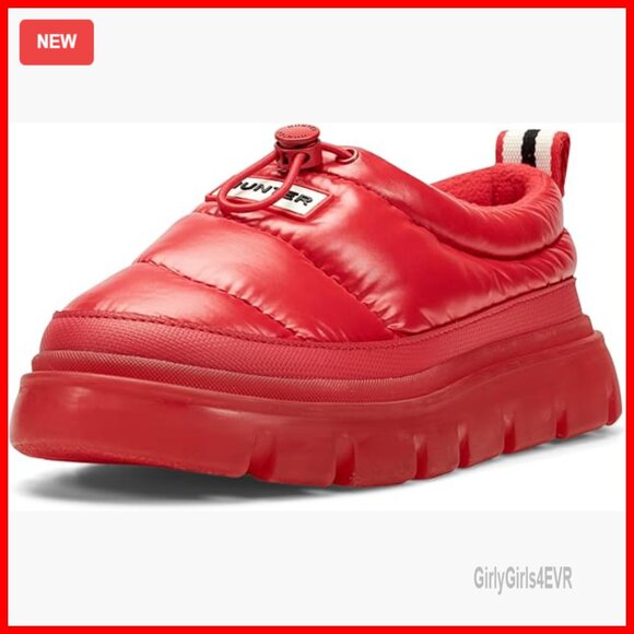 Water-Resistant Mules with Cushioned Insole and Adjustable Bungee Closure